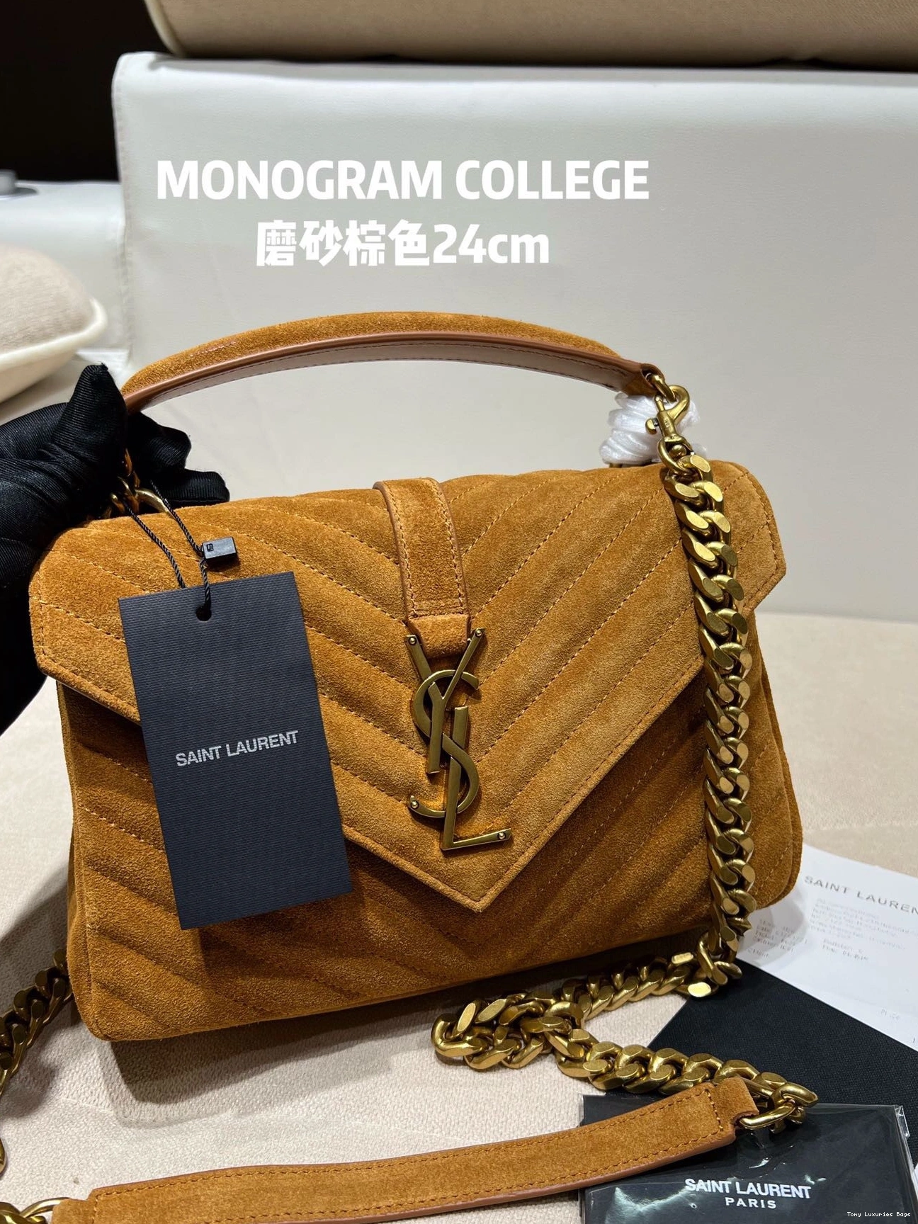 Tony Luxuries YSL COLLEGE MEDIUM 0807